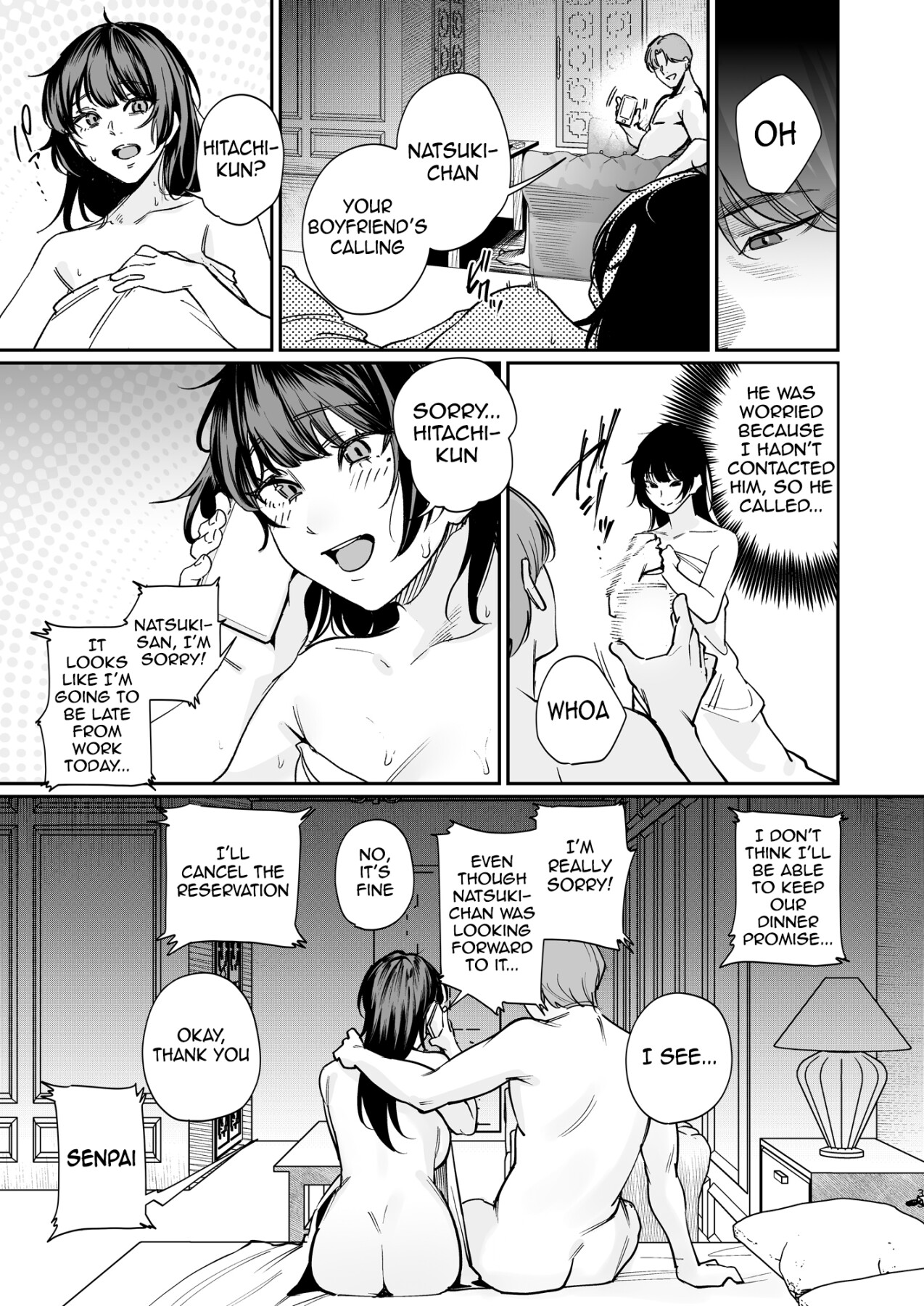 Hentai Manga Comic-I'll take it off for my boyfriend.-Read-32